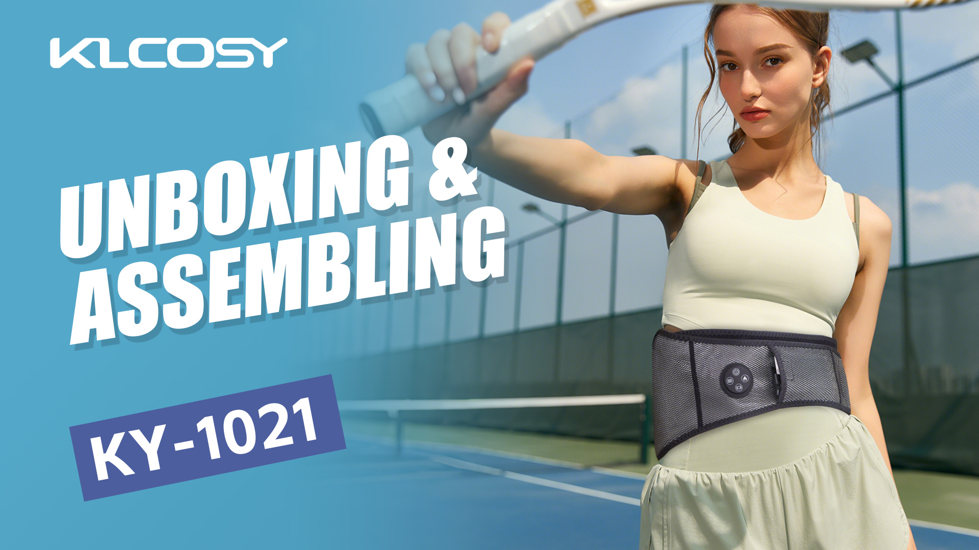 허리 마사지기 KY1021 개봉기(언박싱) 영상