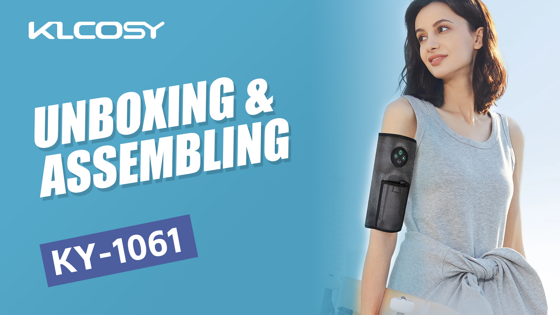 팔/종아리 마사지기 KY1061 I 개봉기(언박싱) 영상