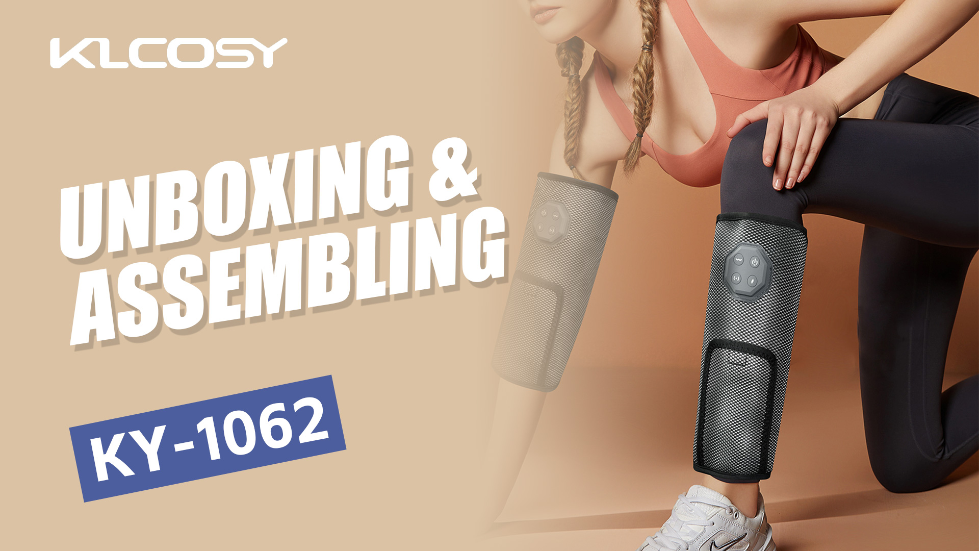 팔/종아리 마사지기 KY1061 II 개봉기(언박싱) 영상