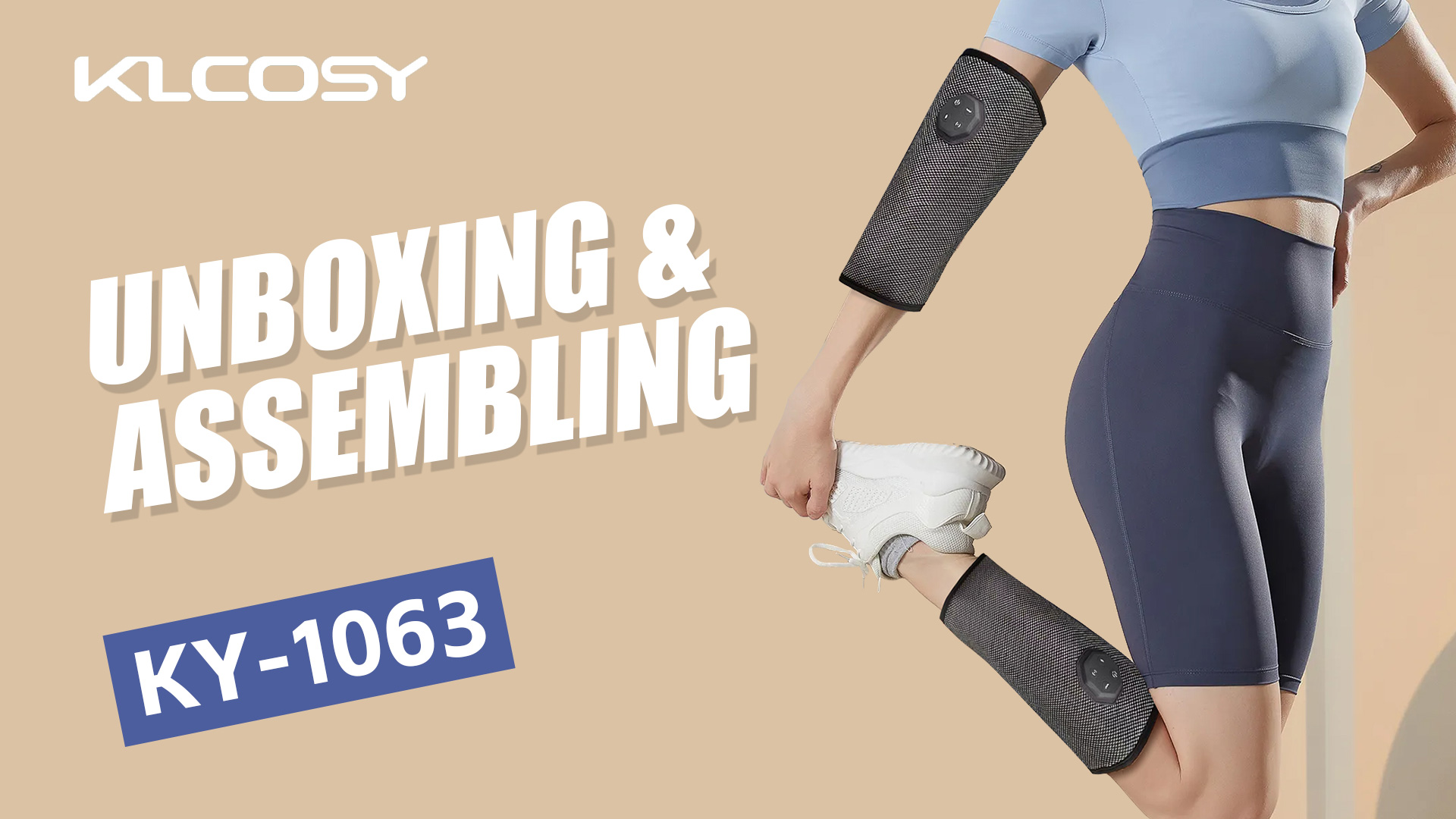 무선 손/팔 마사지기 KY1061 III 개봉기(언박싱) 영상